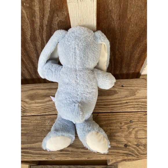 Greenbriar Int Rabbit Bunny Plush 16 inch Blue Long Floppy Ears Stuffed Animal - Picture 6 of 8